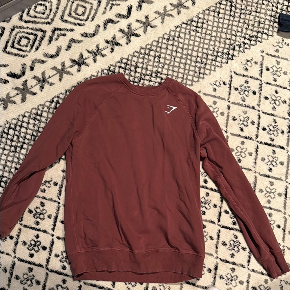 Gymshark Brown Crewneck Jacket
